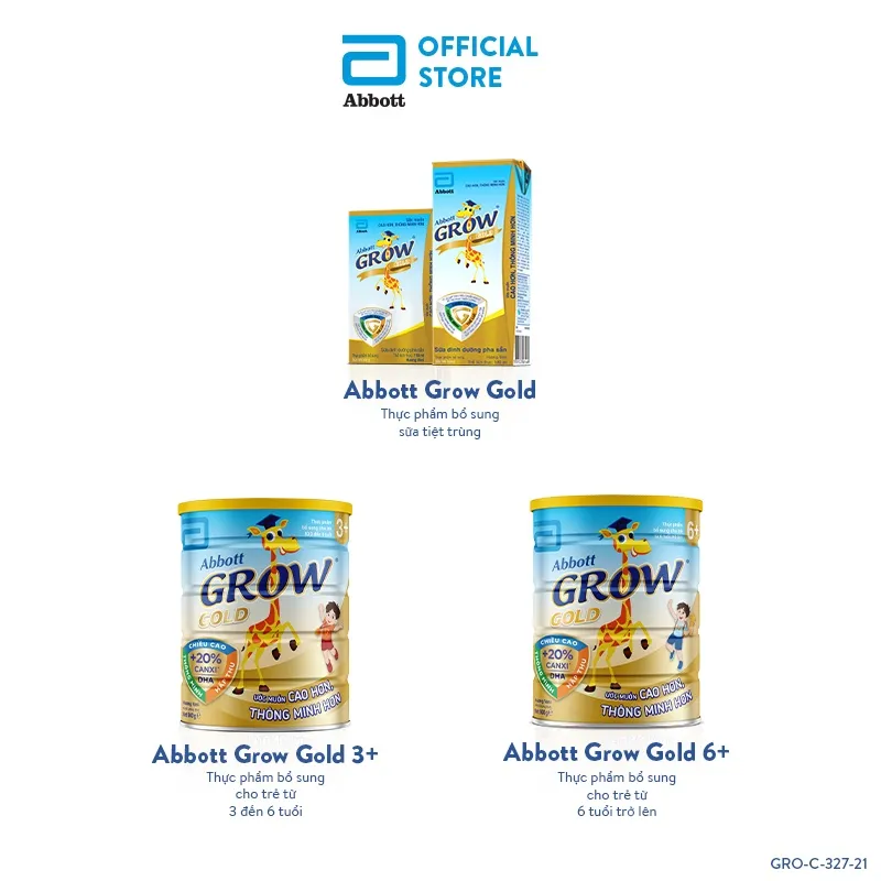 Ảnh Thùng 48 hộp Sữa nước Abbott Grow Gold 110ml/hộp 3