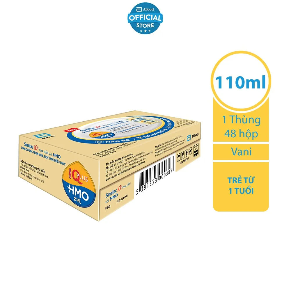 Ảnh Thùng 48 hộp Sữa nước Similac Gold Label 110ml/hộp 3