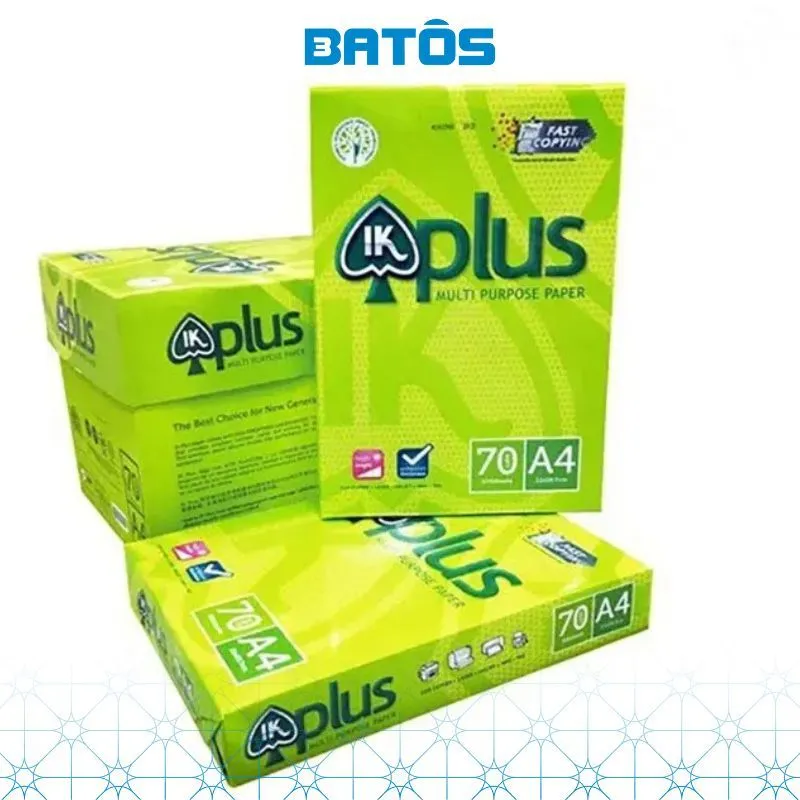 Ảnh Thùng Giấy A4 IK Plus 70gsm (5 reams), nhập khẩu từ Indonesia. 4