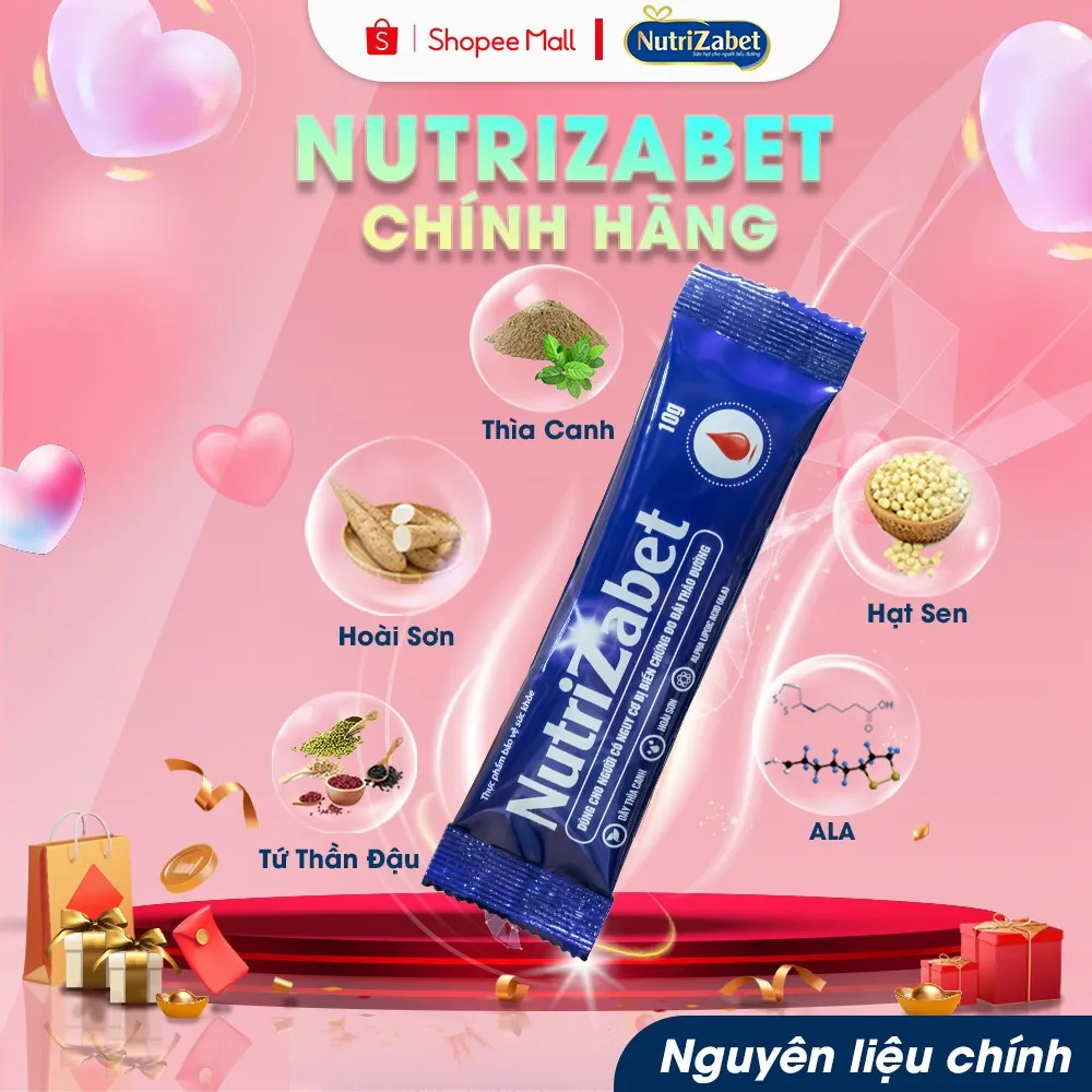 Ảnh Thùng Sữa Hạt Nutrizabet 12 Hộp (30 Gói/Hộp) , Giúp Ổn Định Đường Huyết, Ngăn Ngừa Biến Chứng 3