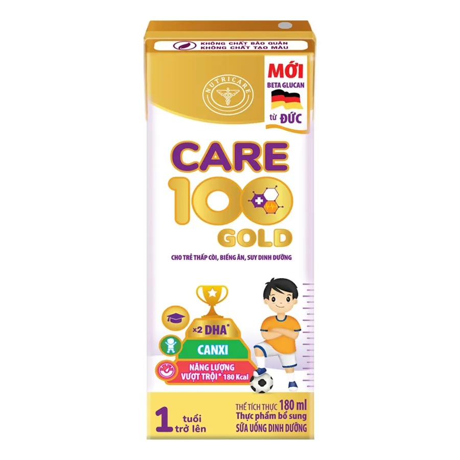 Ảnh Thùng sữa nước Nutricare Care Pedia 100 (180ml x 48 hộp) 4
