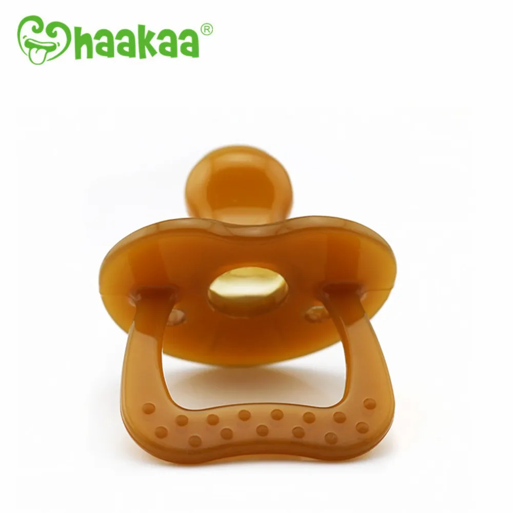 Ảnh Ti ngậm silicone Nanosilver Haakaa cho bé từ 3 tháng 3