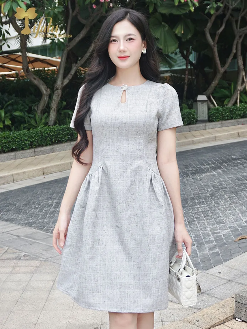 Ảnh TIFALU - Váy nữ, Đầm suông A bigsize dự tiệc sang chảnh - ZOL422GRY 1