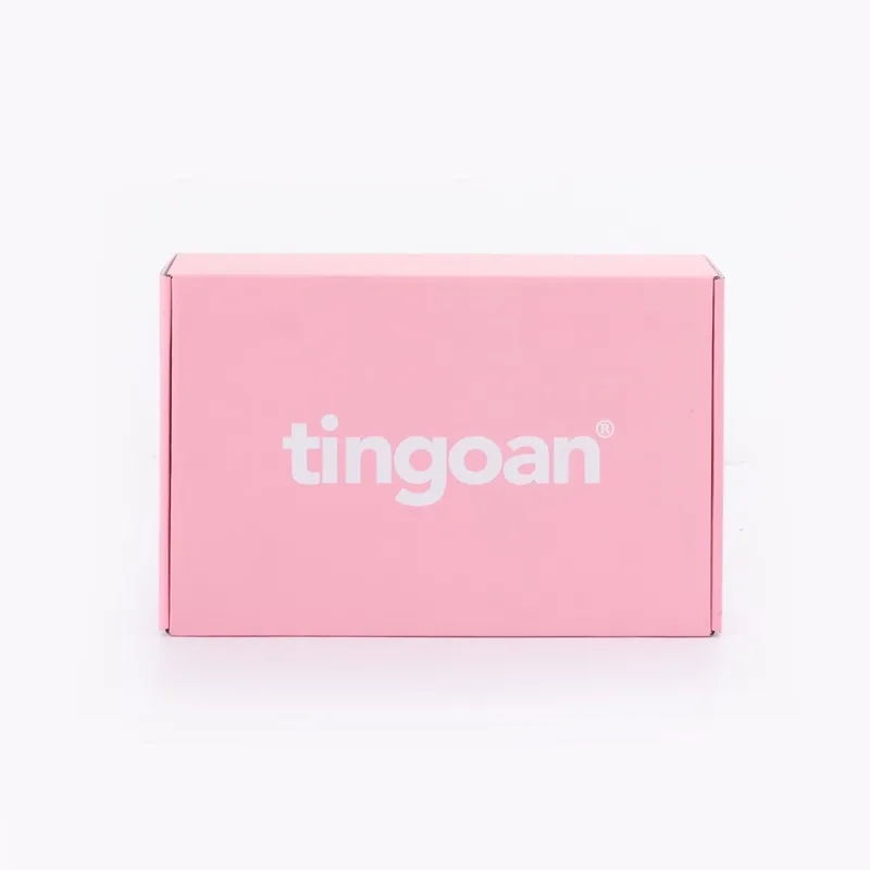 Ảnh TINGOAN® - Hộp giấy chất liệu bìa trắng cứng hồng 1