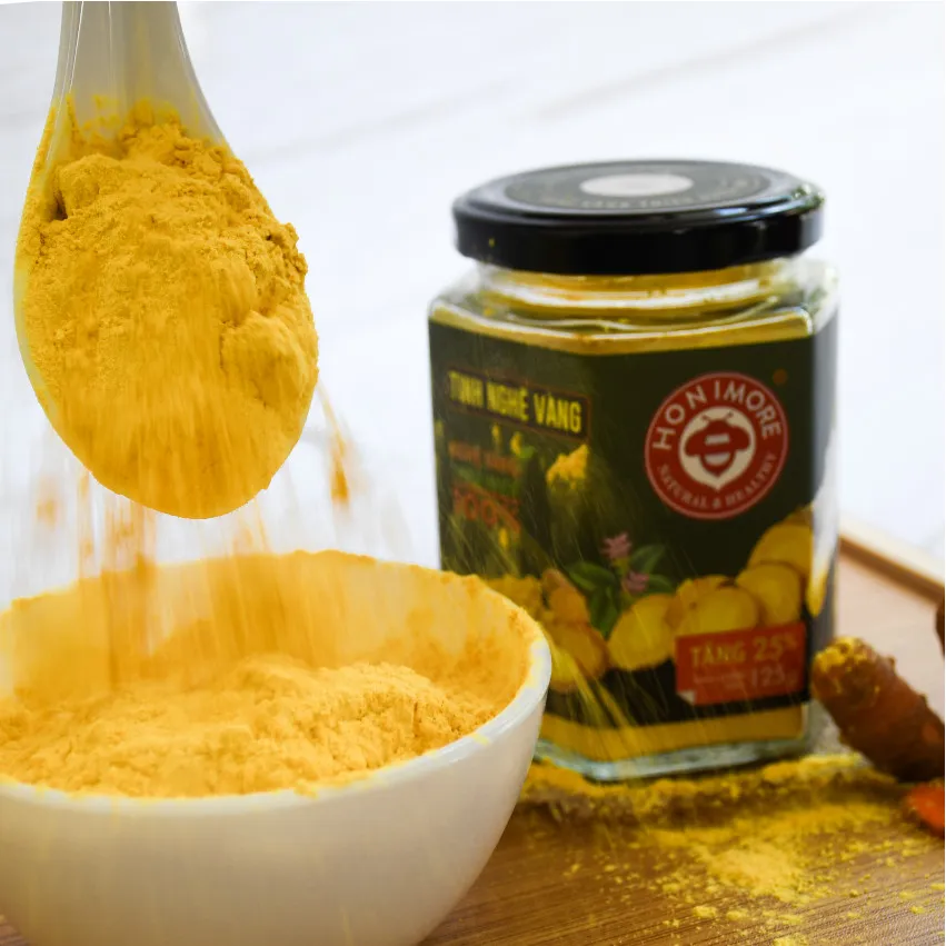 Ảnh Tinh bột nghệ vàng Honimore 100g 2