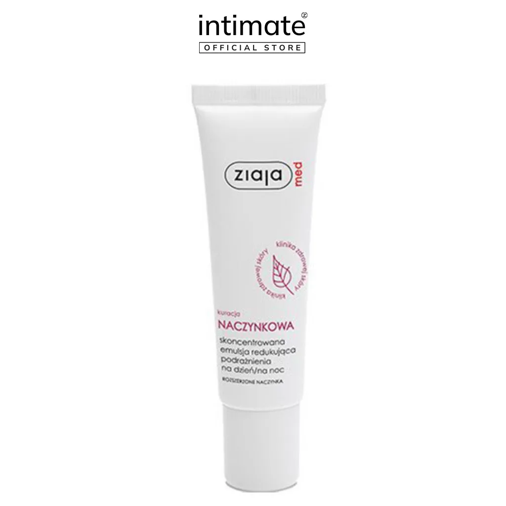 Ảnh Tinh Chất Phục Hồi Da Bổ Sung B5 Ziaja Med Kuracja Naczynkowa Giúp Làm Dịu Da, Giảm Kích Ứng 30ml 2