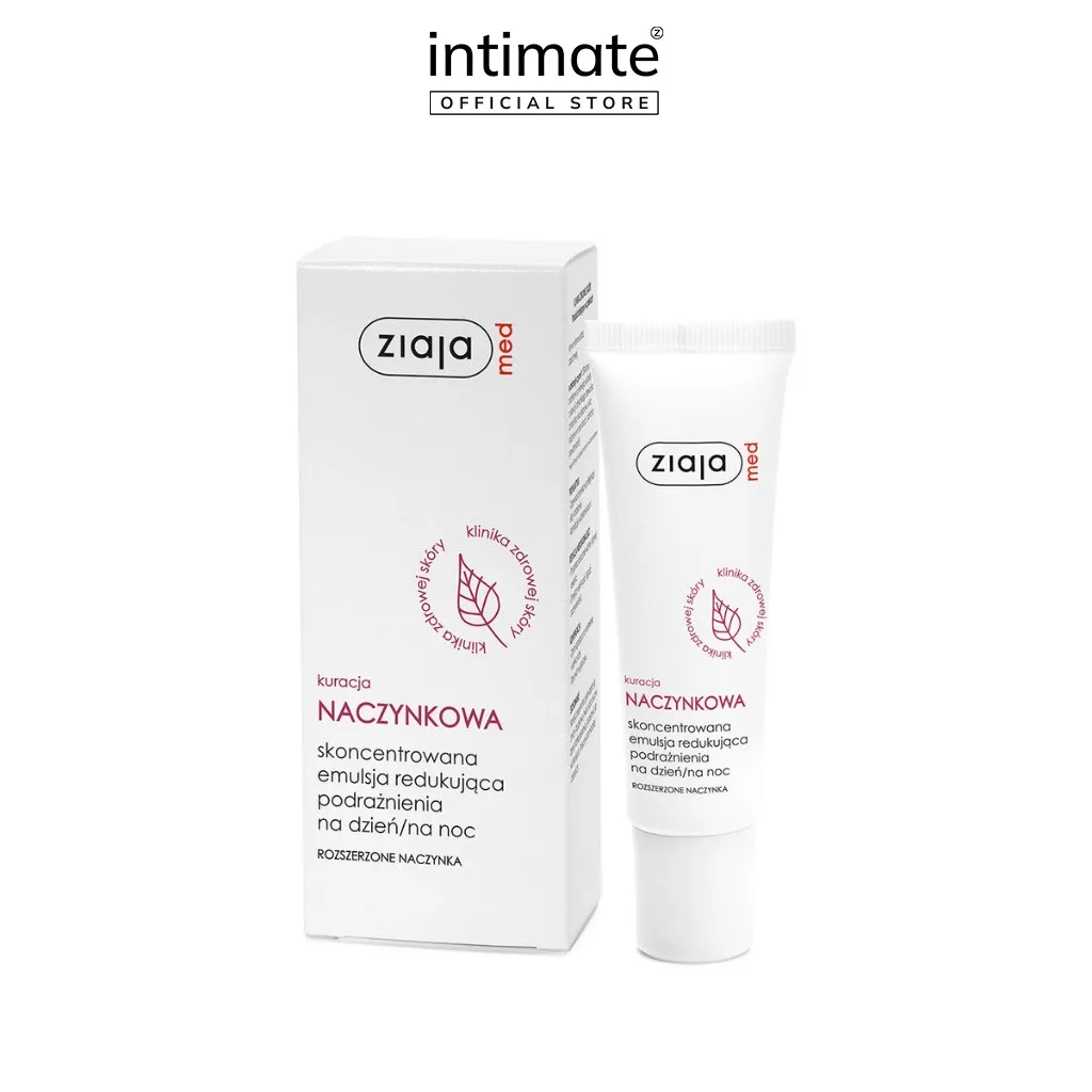 Ảnh Tinh Chất Phục Hồi Da Bổ Sung B5 Ziaja Med Kuracja Naczynkowa Giúp Làm Dịu Da, Giảm Kích Ứng 30ml 3