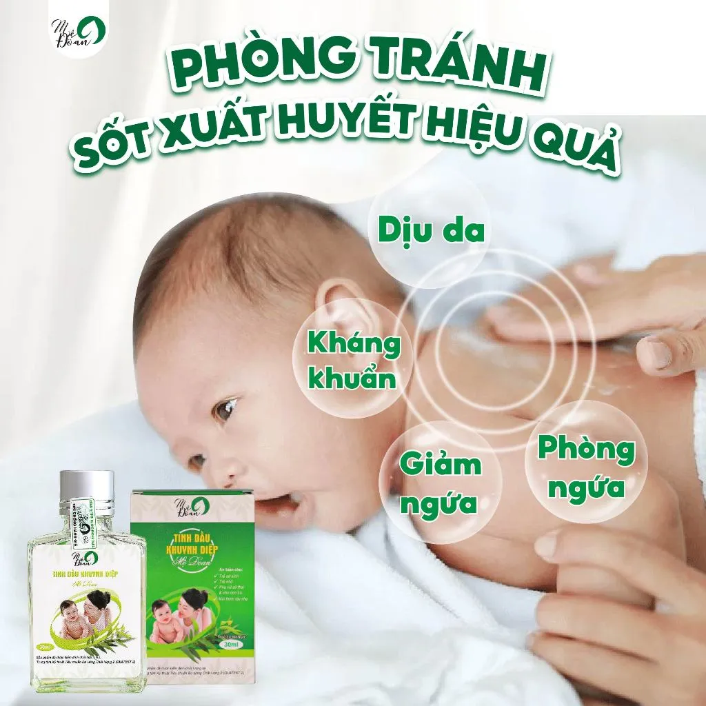 Ảnh Tinh dầu khuynh diệp cho bé Mệ Đoan giữ ấm phòng cảm lạnh giảm ho sổ mũi 30ml 4