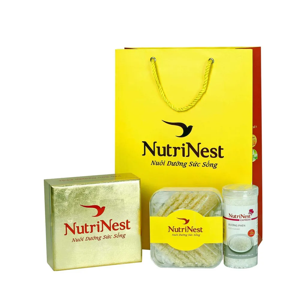 Ảnh Tổ Yến Sào NUTRINEST Rút Lông - Sợi 50g - kèm đường phèn 3