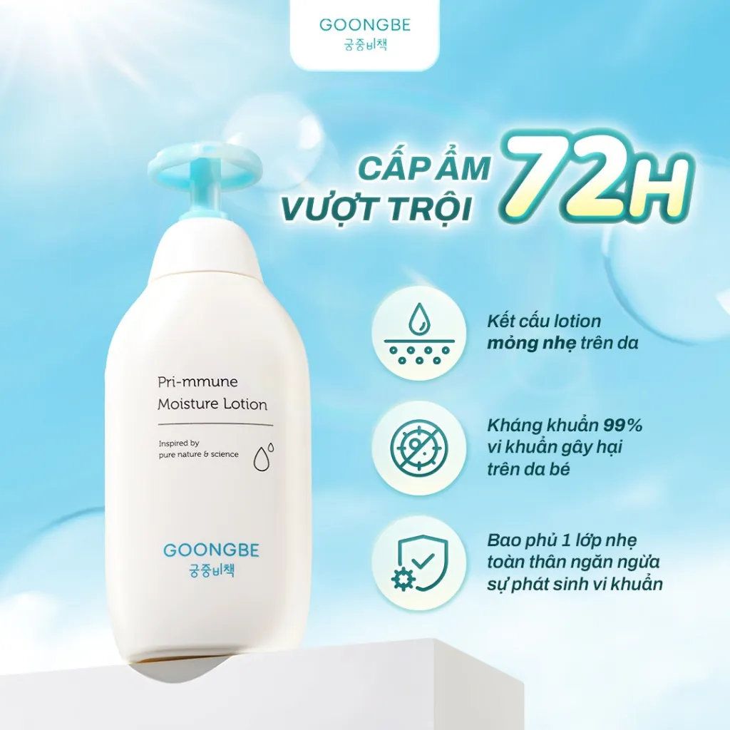 Đánh Giá Bộ GOONGBE Size Du Lịch 30ml: Tắm Gội, Lotion, Kem Dưỡng Lành Tính Cho Bé