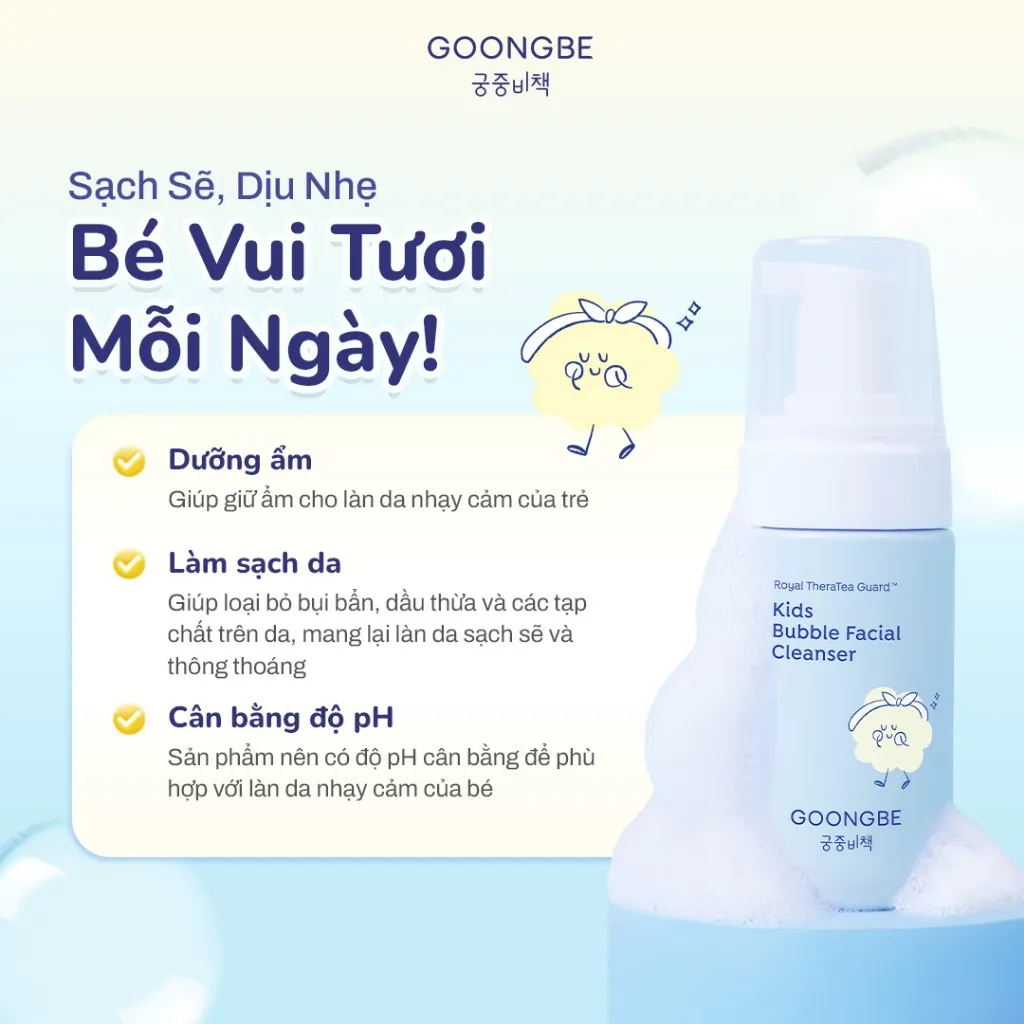 Ảnh Tổng Hợp Sản Phẩm Dầu Gội, Dầu Xả, Sữa Tắm, Sữa Rửa Mặt GOONGBE Baby & Kids 30ml 2
