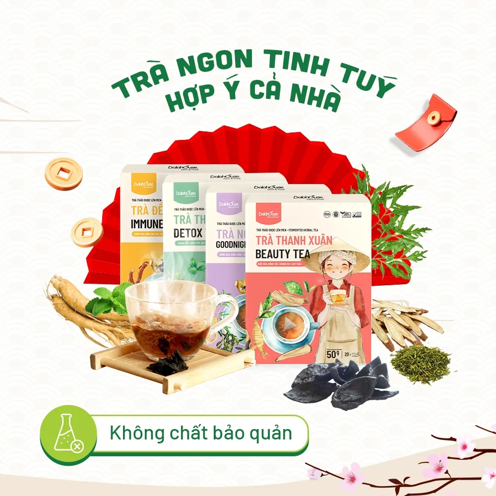 Ảnh Trà detox thải độc Dalahouse hộp 20 gói x 2.5g thải độc an toàn hỗ trợ giảm cân thanh lọc 2