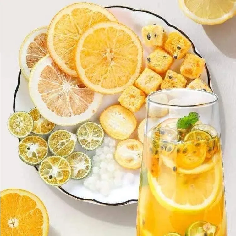 Ảnh Trà detox trái cây chanh dây kim quất trắng da Camifarm 1 gói, thanh nhiệt cơ thể, bổ sung vitamin C 3