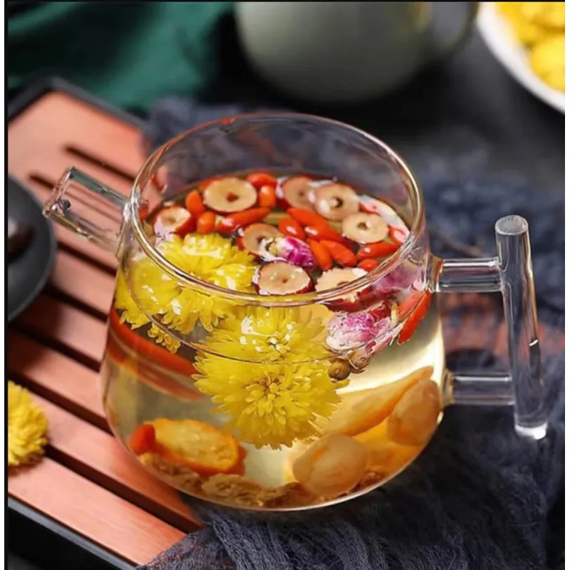 Ảnh Trà Dưỡng Nhan 7 Vị Camifarm (Gồm: Hoa Cúc; Nụ Hoa Hồng; Long Nhãn; Kỷ Tử; Táo Đỏ, Cỏ ngọt, Hoa nhài) 2