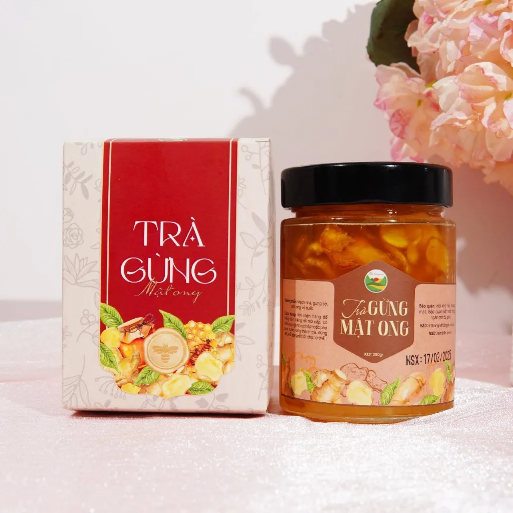Ảnh Trà gừng mật ong Mộc Hương Sơn hũ 280ml - giữ ấm, tăng cường sức khỏe 4