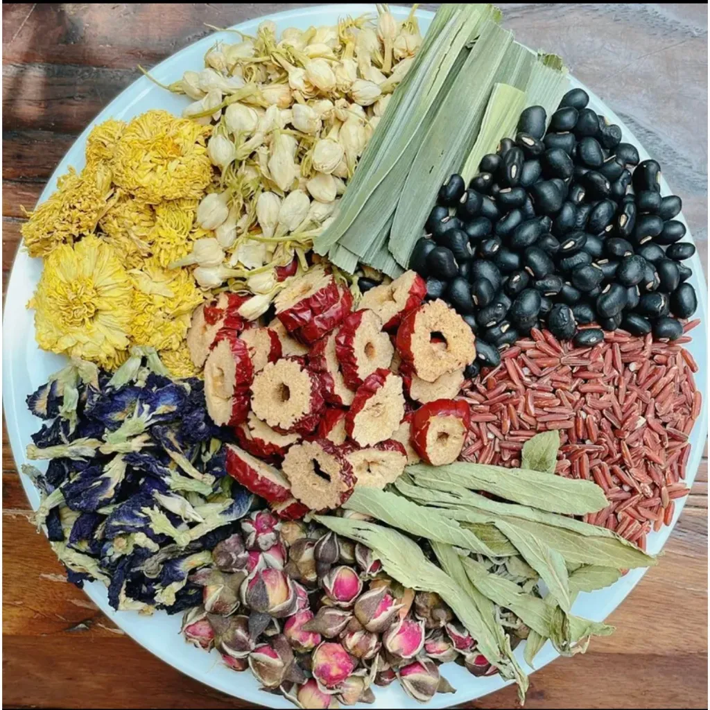 Ảnh Trà hoa Camifarm an thần, ngủ ngon, đẹp da, giảm căng thẳng, ổn định huyết áp, tốt cho sức khỏe 2