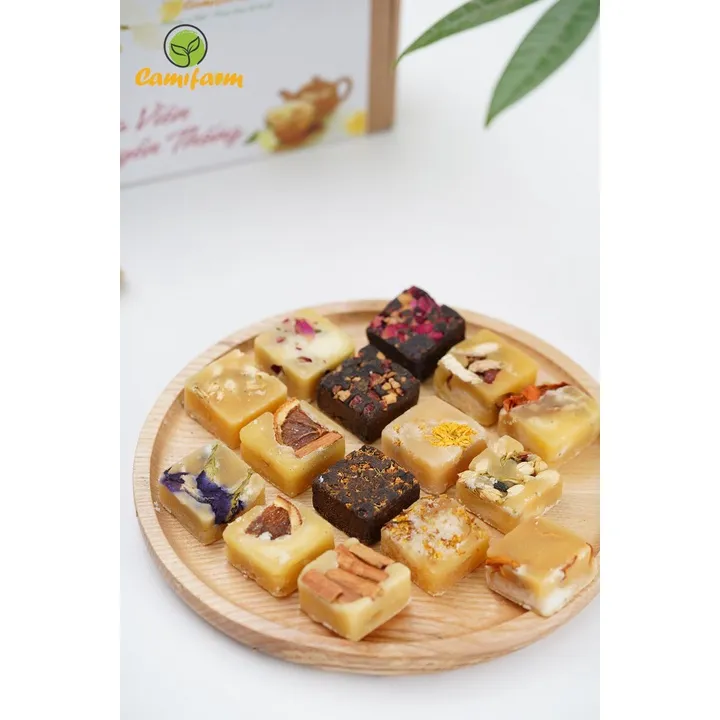 Ảnh Trà Hoa Cúc Đường Phèn Mix vị Camifarm 20g giúp giữ dáng, đẹp da, thanh lọc cơ thể 2