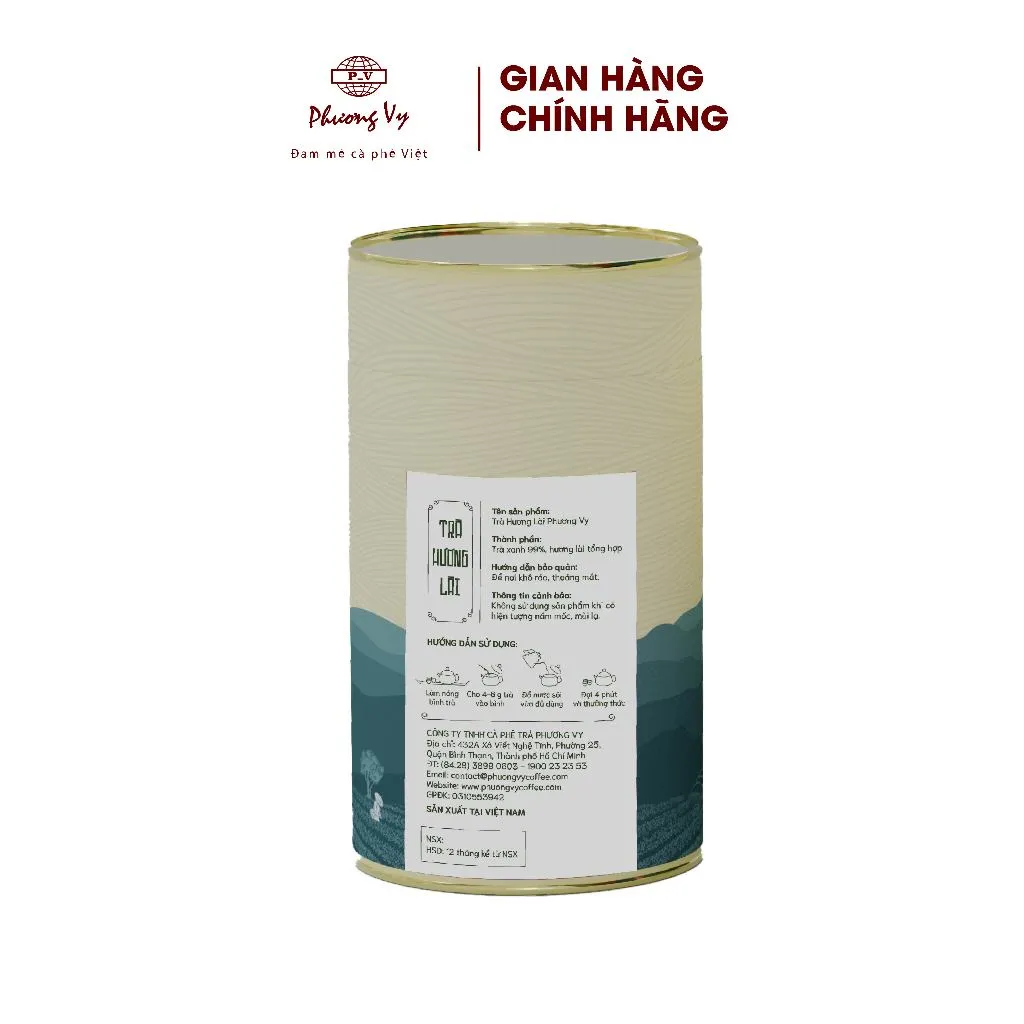 Ảnh Trà Hương Lài 200g Phương Vy Coffee 1