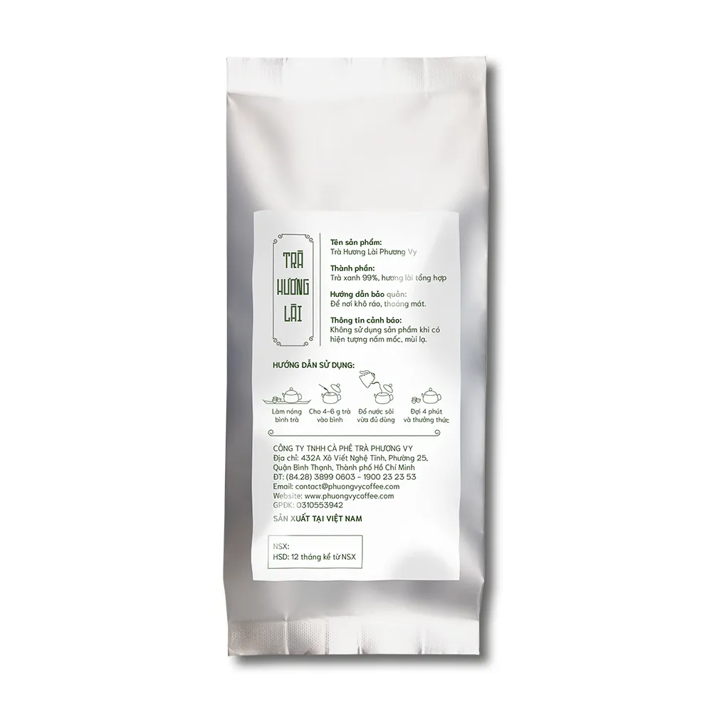 Ảnh Trà Hương Lài 200g Phương Vy Coffee 3