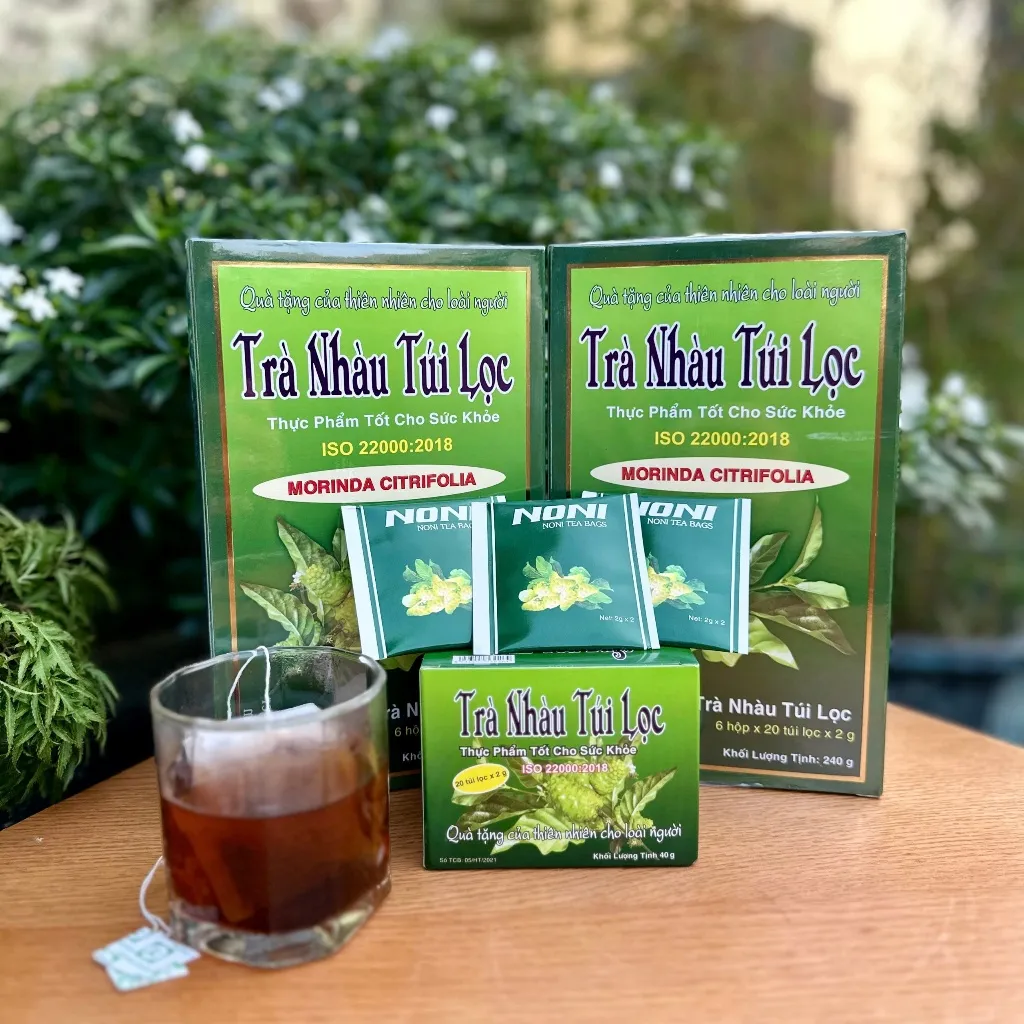 Ảnh Trà Nhàu Túi Lọc Noni Tea Hương Thanh, Giúp Thanh Nhiệt, Hỗ Trợ Giải Độc Và Tăng Đề Kháng, Hộp 120 Túi. 4