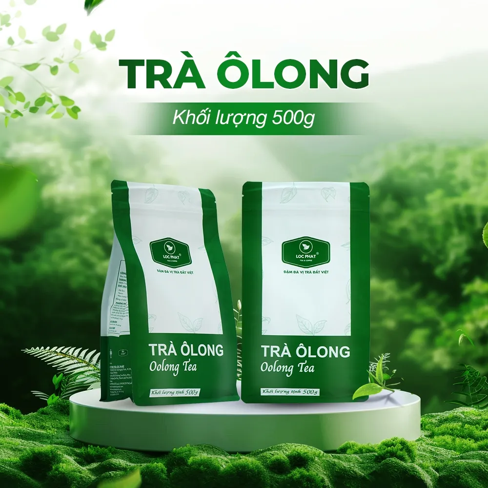 Ảnh Trà Ô Long Lộc Phát - 0.5KG - Nguyên Liệu Để Pha Chế Trà Sữa (Đồ uống) (Trà Lộc Phát) 3