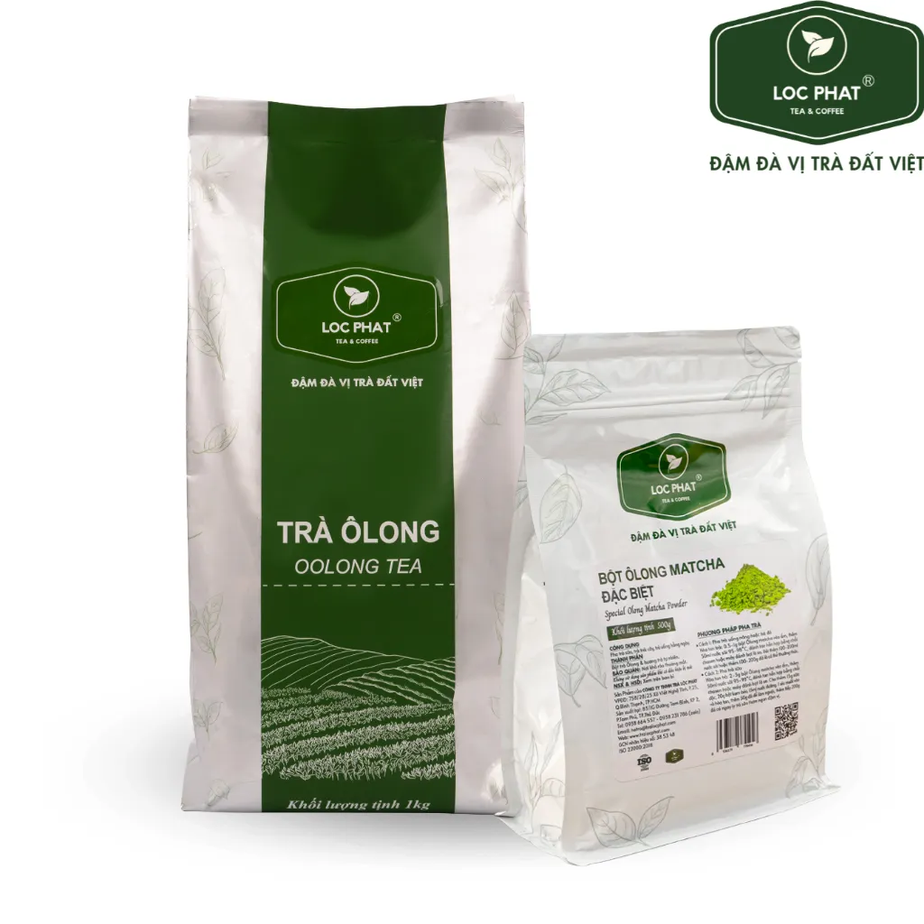 Ảnh Trà Ô Long Lộc Phát - 1KG - Nguyên Liệu Để Pha Chế Trà Sữa (Đồ uống) (Trà Lộc Phát) 3