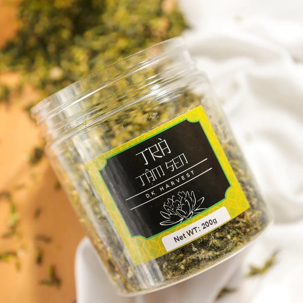 Ảnh Trà Tâm Sen Đồng Tháp 200g - Hỗ Trợ Ngủ Ngon | Thanh Lọc Cơ Thể, Giảm Căng Thẳng 3