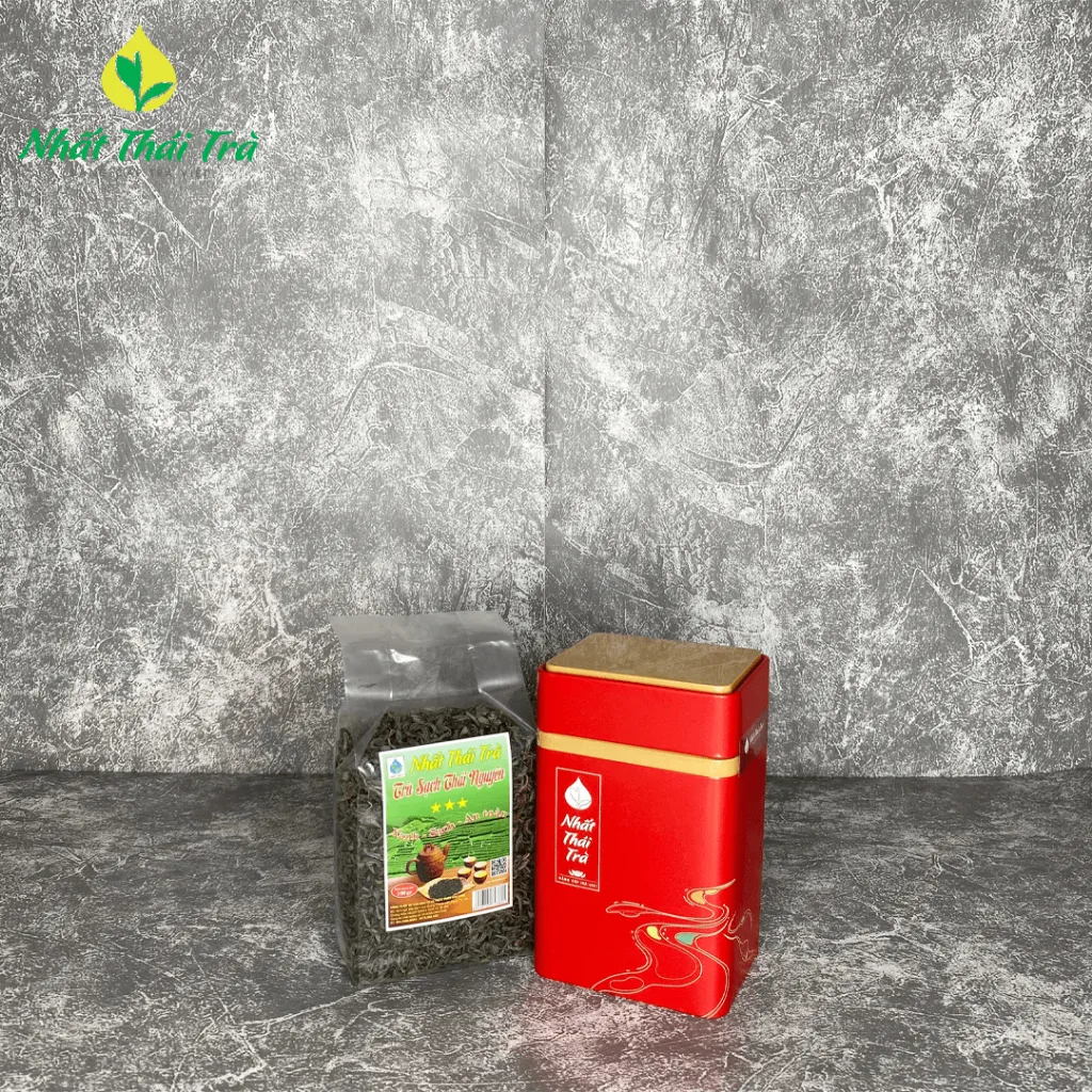 Ảnh Trà Thái Nguyên cao cấp Nhất Thái Trà 3 sao hương thơm mộc nước vàng sóng sánh 3