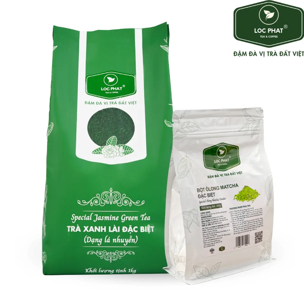 Ảnh Trà Xanh Lài Đặc Biệt Lá Nhuyễn Lộc Phát 1kg 3