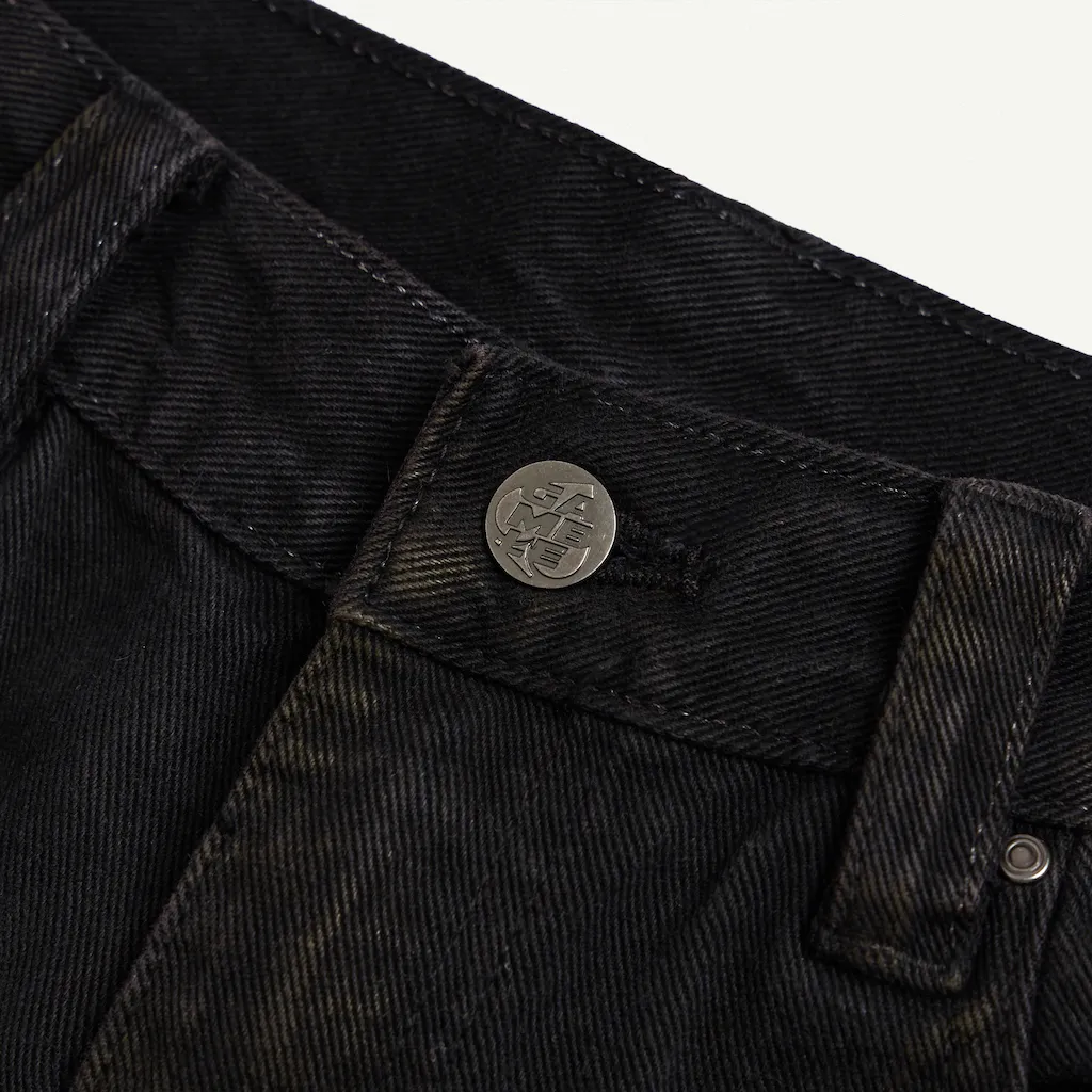 Ảnh TRASH JEANS BLACK / Quần jeans cạp trễ / GAMBLE WORLDWIDE 3