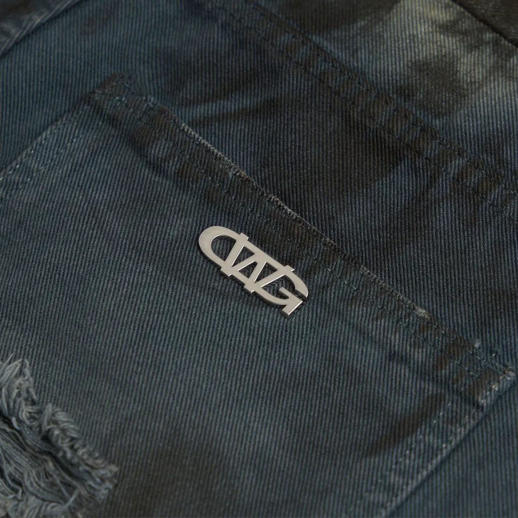 Ảnh TRASH JEANS BLUE / Quần jeans cạp trễ / GAMBLE WORLDWIDE 3