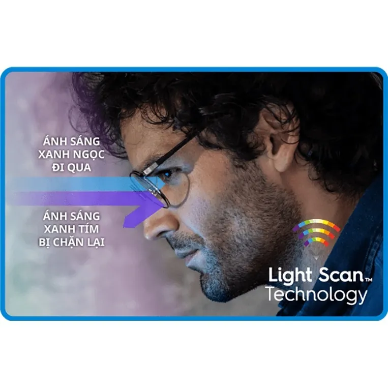 Ảnh Tròng kính chống ánh sáng xanh Essilor Crizal Prevencia - Pháp cho mắt kính cận loạn 3
