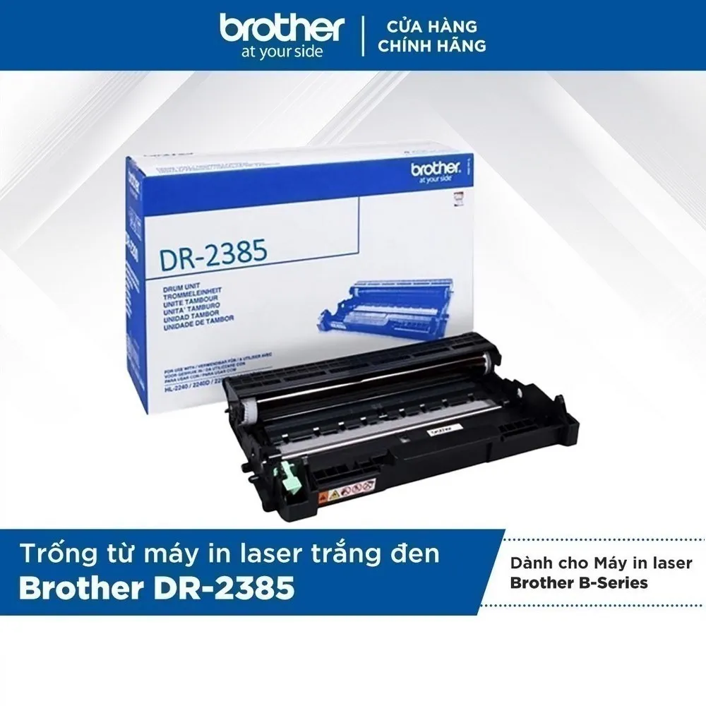 Ảnh Trống từ máy in laser trắng đen Brother DR-2385 cho máy in HLL-2xxx/MFC-L2xxx 1