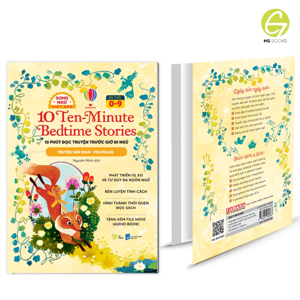 Ảnh Truyện Cổ Tích Song Ngữ Việt Anh 10 Phút Đọc Truyện Cho Bé Trước Giờ Ngủ 10 Minutes Bedtime Stories 2