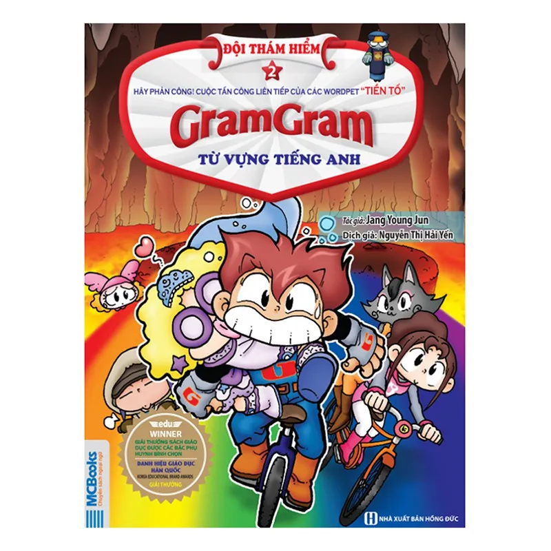 Ảnh Truyện Gram Gram - Combo 5 Cuốn Đội Thám Hiểm Từ Vựng Tiếng Anh (Trọn Bộ 5 Cuốn) 1
