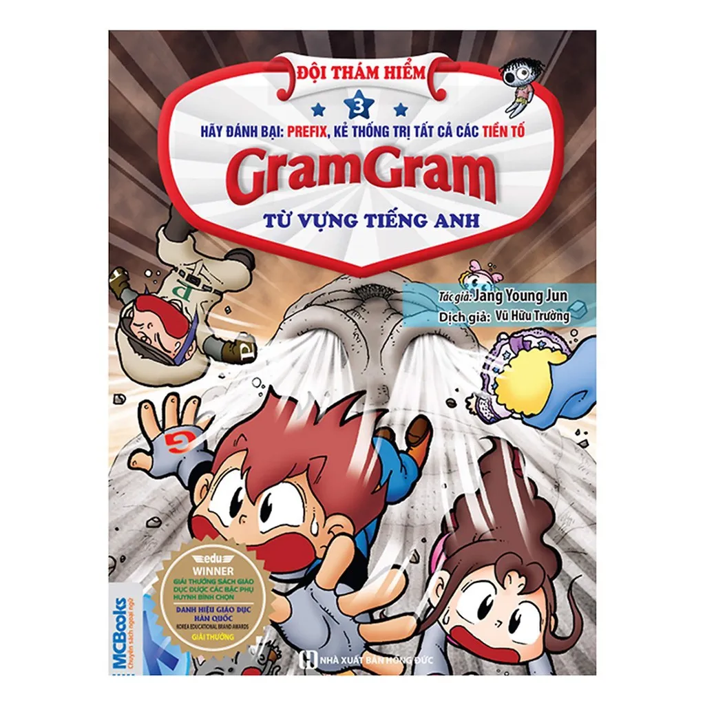 Ảnh Truyện Gram Gram - Combo 5 Cuốn Đội Thám Hiểm Từ Vựng Tiếng Anh (Trọn Bộ 5 Cuốn) 2
