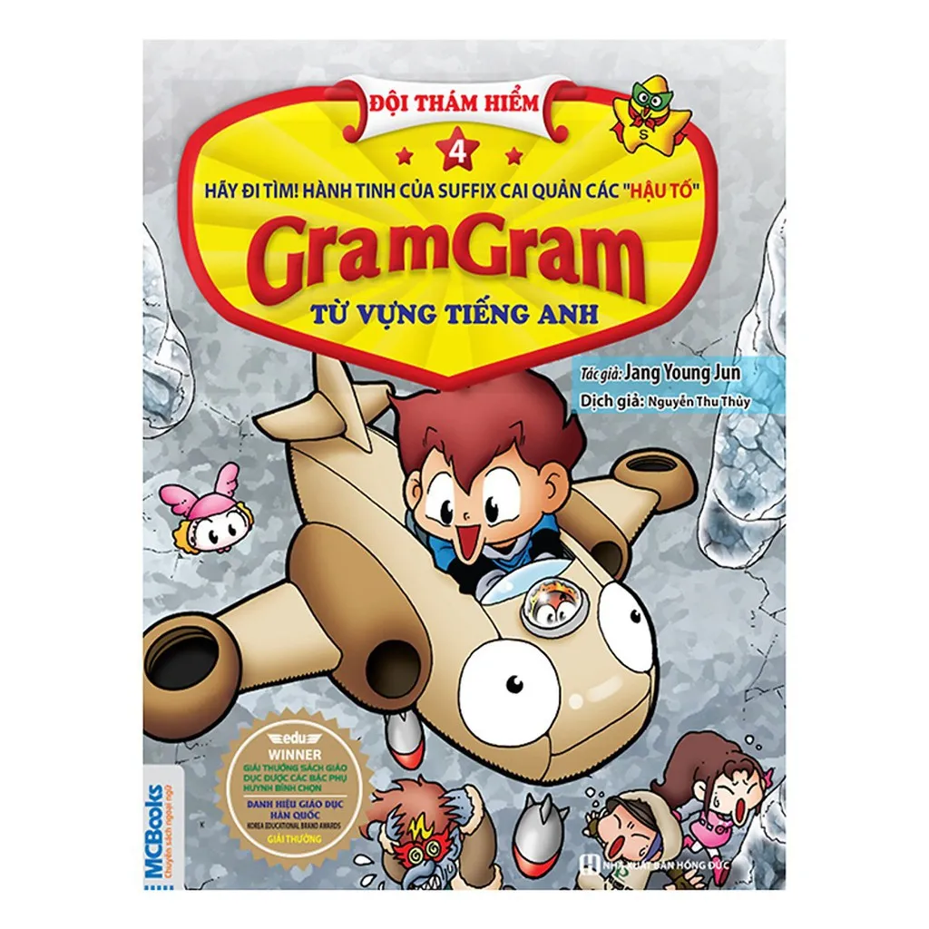 Ảnh Truyện Gram Gram - Combo 5 Cuốn Đội Thám Hiểm Từ Vựng Tiếng Anh (Trọn Bộ 5 Cuốn) 3