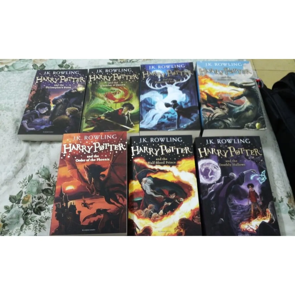 Ảnh Truyện Ngoại văn: Harry Potter Boxset - (Trọn Bộ 7 Tập) Phiên bản Tiếng Anh 2