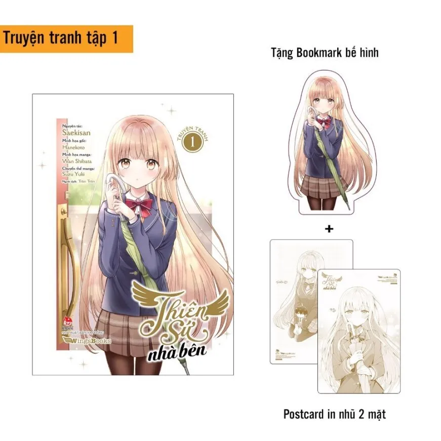 Ảnh Truyện Thiên Sứ Nhà Bên lẻ tập 1,2,3,4,5,5.5 , 6,7,8 , 8.5. 9( các phiên bản) 4