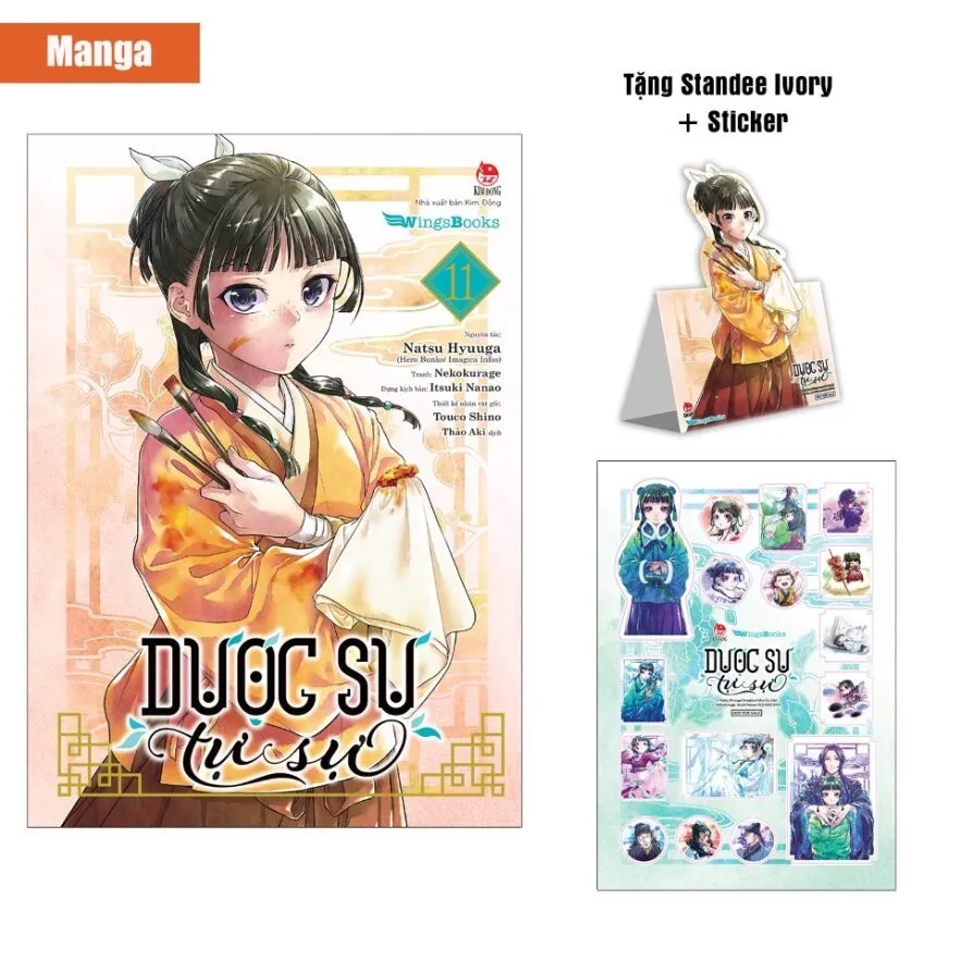 Ảnh Truyện tranh Dược Sư Tự Sự (Manga) –lẻ tập 1,2,3,4,5,6,7,8,9, 10, 11,12 1