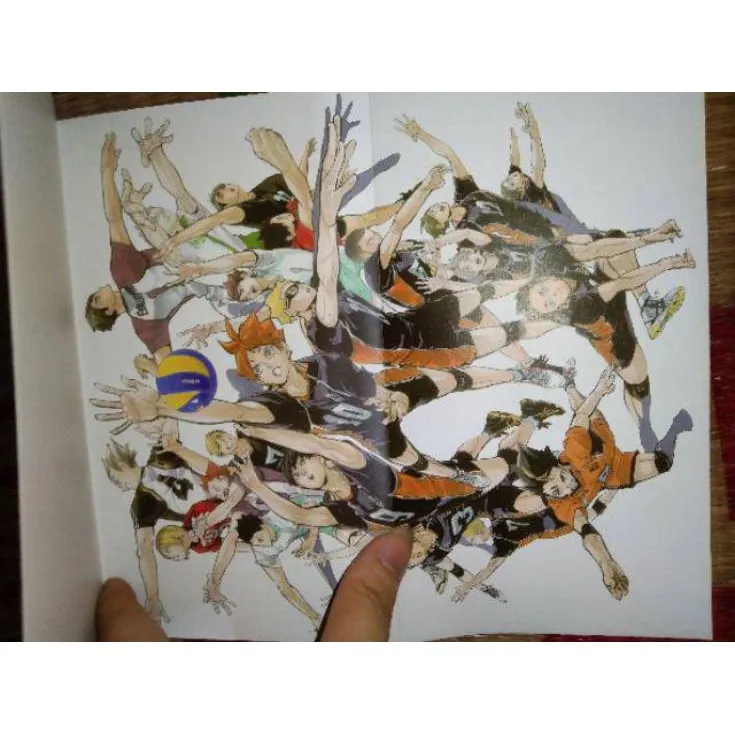 Ảnh Truyện tranh Haikyu! Chàng khổng lồ tí hon - Haicolor! Phòng triển lãm tranh màu 2