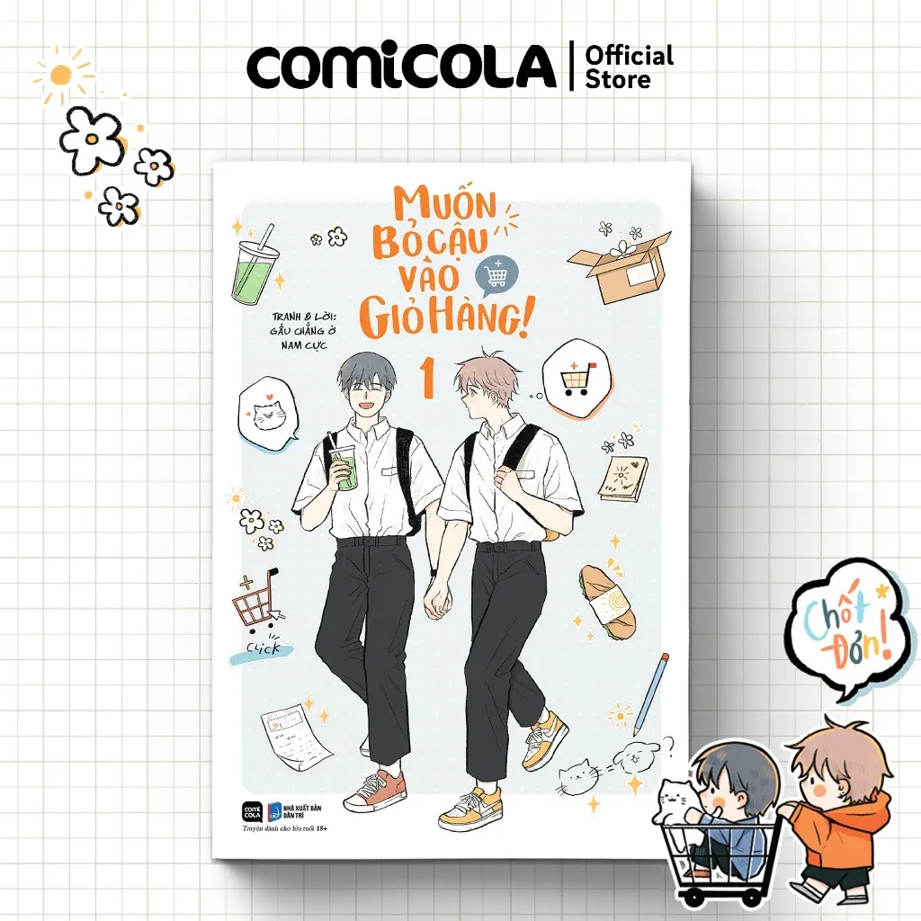 Ảnh Truyện Tranh Muốn Bỏ Cậu Vào Giỏ Hàng! – Bộ 2 Tập 3