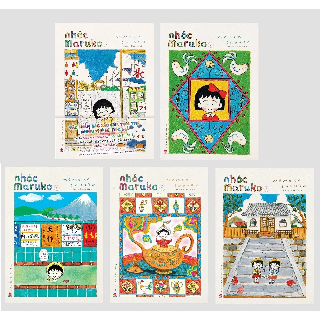 Ảnh Truyện Tranh - Nhóc Maruko - Tập 1,2 ...Tập 16 (Tặng Kèm Obi + Set Card Polaroid cho bản in đầu) 2