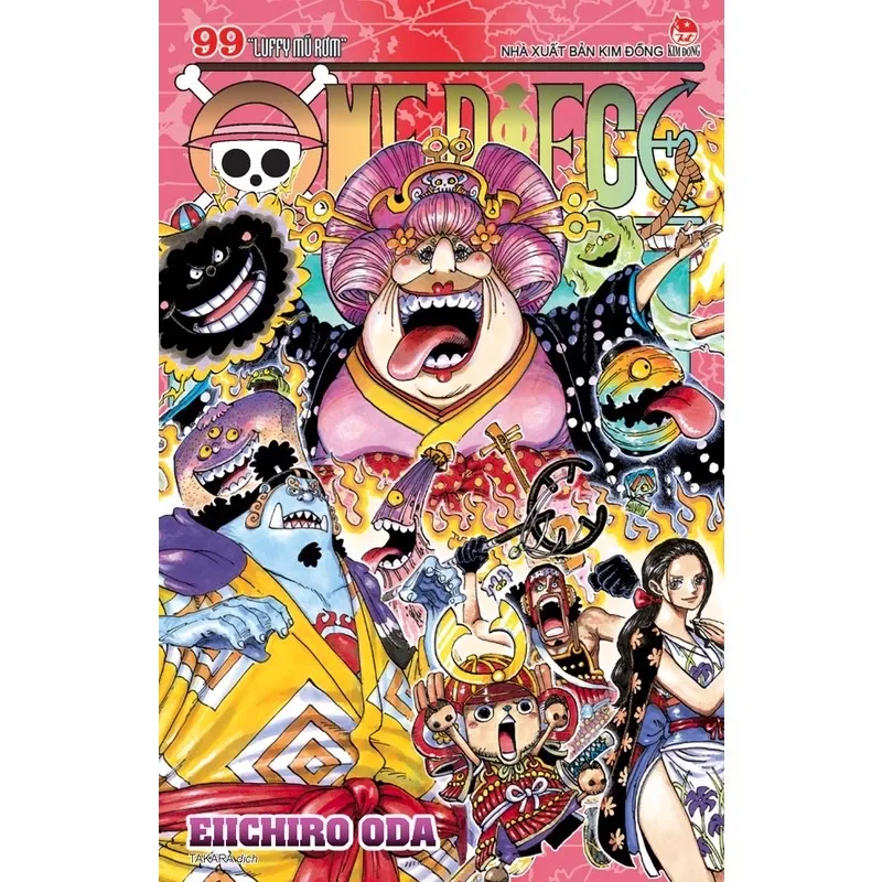 Ảnh Truyện tranh: One Piece tập 99.100.101 (nguyên seal, kèm obi, postcard) 2