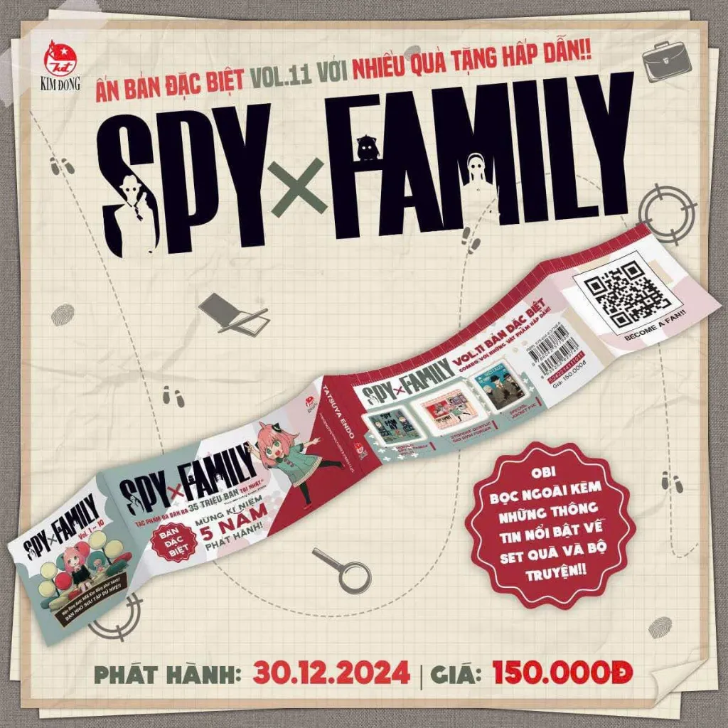 Ảnh Truyện tranh: Spy x Family tập 11 bản thường - NXB Kim Đồng 1