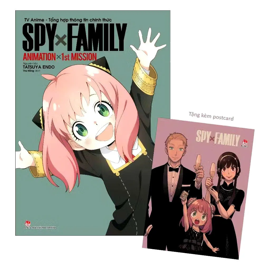 Ảnh Truyện Tranh - SPY x FAMILY TV Anime - Tổng hợp thông tin chính thức: ANIMATION X 1st MISSION - NXB Kim Đồng 1