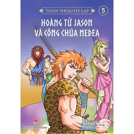 Ảnh Truyện tranh - Thần Thoại Hy Lạp ( Lẻ Tập ) - Kim Đồng 4