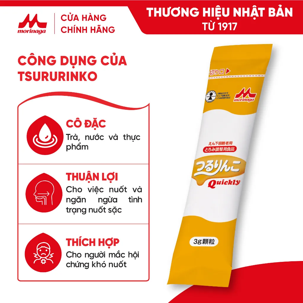 Ảnh Tsururinko túi 300g - Bột Cô Đặc Thực Phẩm Cho Người Khó Nuốt 2