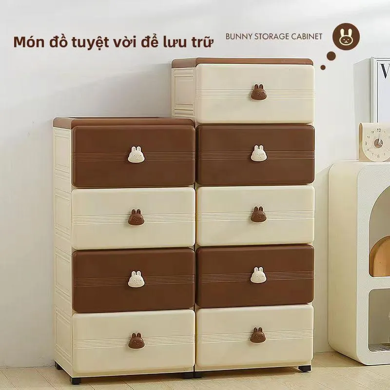 Ảnh Tủ bảo quản Tủ kéo Tủ đựng đồ phòng ngủ nhà bếp phòng tắm tủ quần áo trẻ em hoạt hình 3