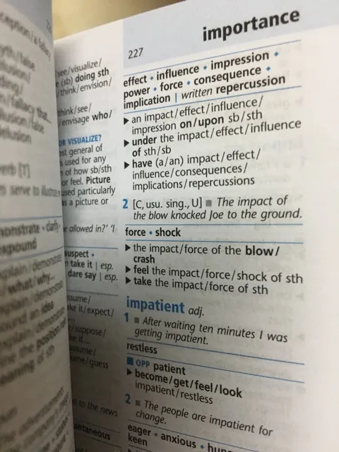 Ảnh Từ điển bỏ túi Oxford : Oxford Learner’s Pocket Thesaurus 3